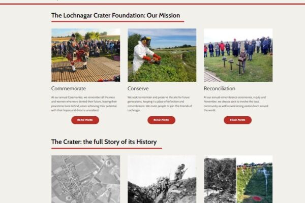 New Home Page published