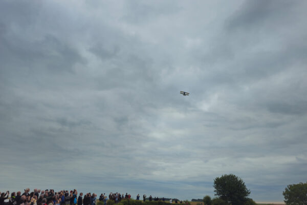 Flypast: WW1 Aviation Heritage Trust’s ‘Poems, Planes, and Flowers’ Tribute